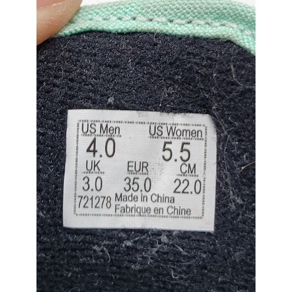 VANS Off The Wall Sneaker Size 5.5 - Picture 12 of 12